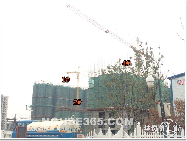 中国铁建青秀城施工实景（4月）
