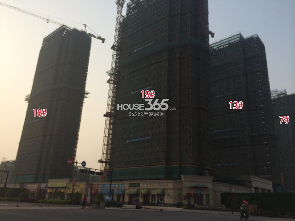 2015年4月下旬恒基旭辉府项目实景--7、13、18、19号楼