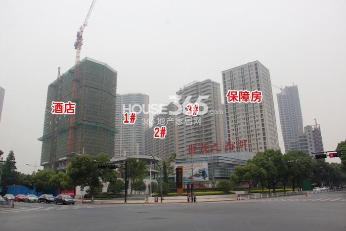 2015年5月世茂之西湖项目实景--1-3号楼及酒店