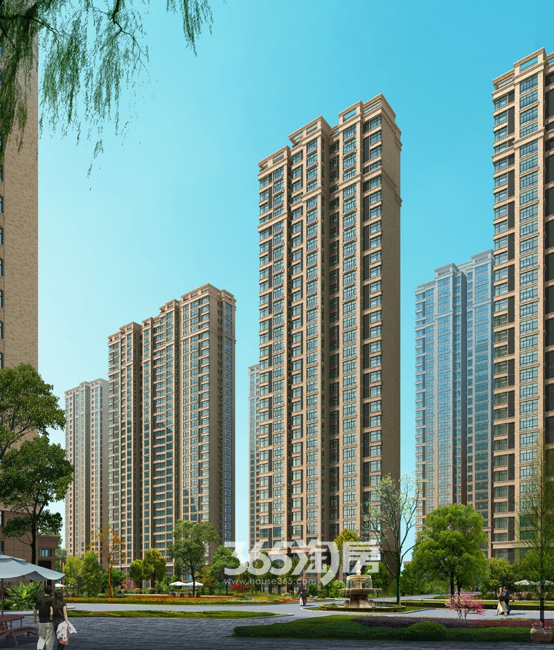 安粮城市广场效果图