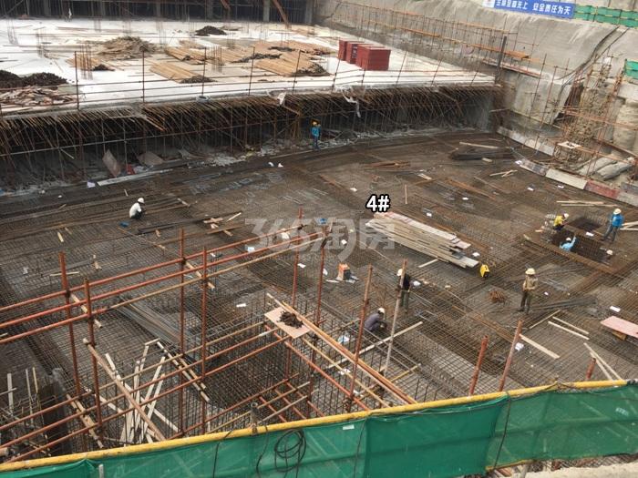 2015年8月底金隅学府项目实景--4号楼