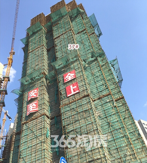 中海国际社区在建楼栋实景图（9.25）