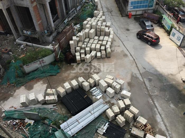 2015年9月滨江钱塘印象项目实景--施工现场