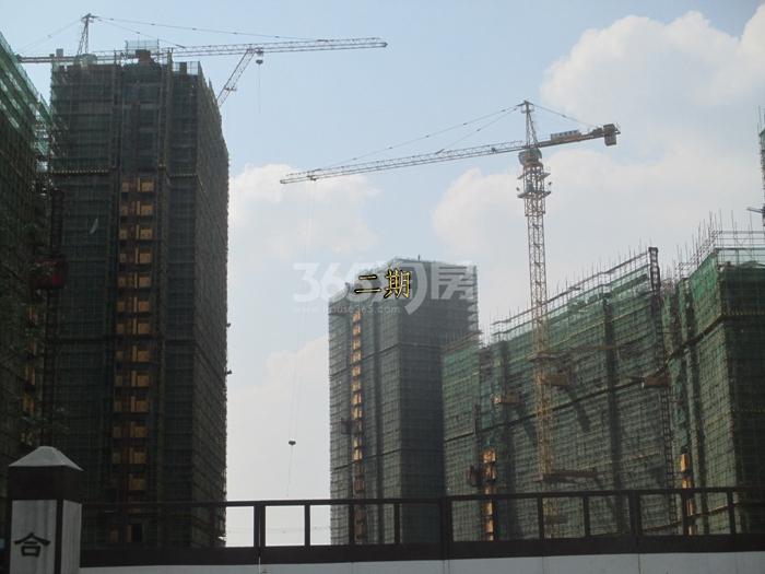 汉嘉柒号二期施工实景图 2015年10月摄