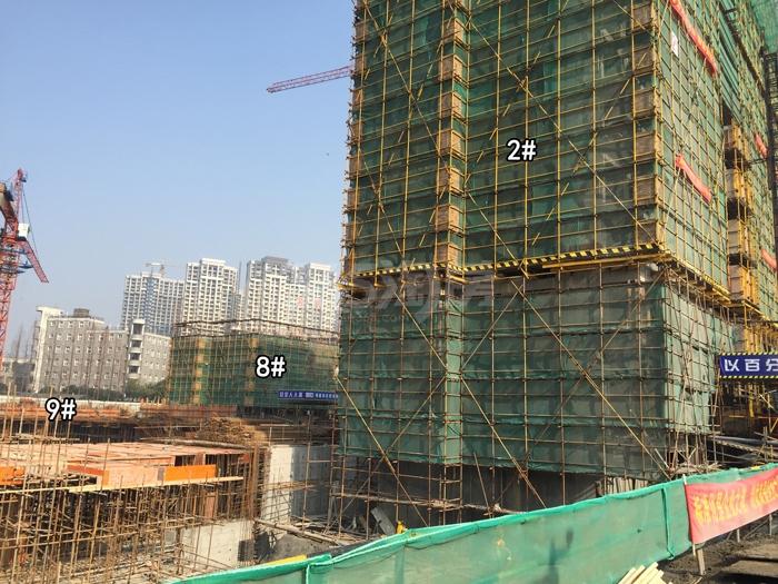 宝嘉誉府2、8、9号楼施工进程图（2015.12）