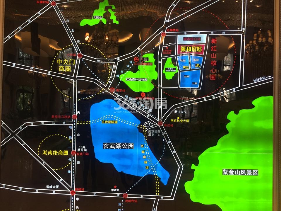 中电颐和府邸项目交通图（04.01）