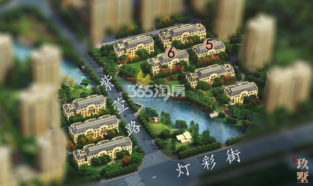协安玖墅鸟瞰图
