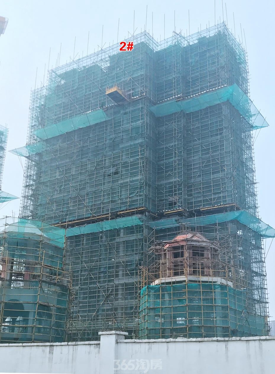 信德悦城2#工程进度（2017.7摄）	