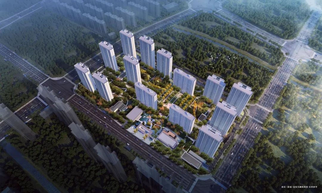 建发新城园玺落座图